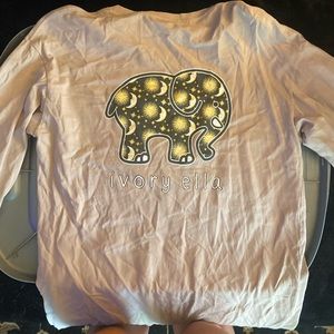 ivory ella midnight long sleeve shirt